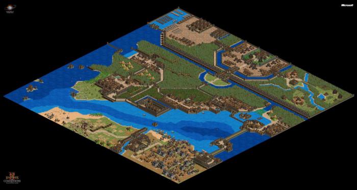 帝国时代2贸易地图怎么玩1