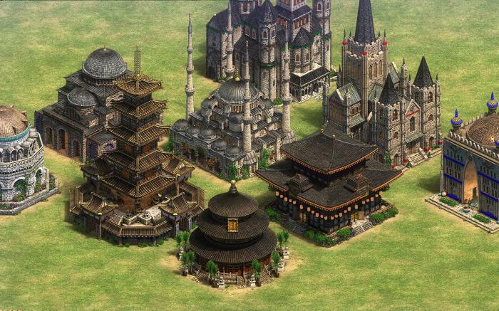 帝国时代2建筑风格有几种2