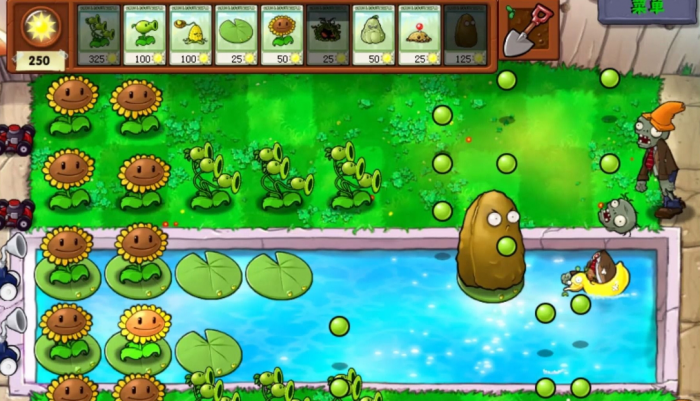 植物大战僵尸28关怎么过1