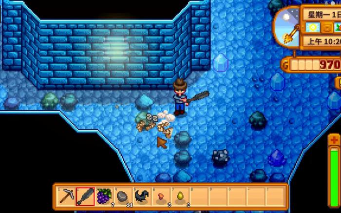 星露谷物语湖边的山洞在哪里2