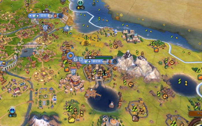 文明6什么地形生产力高2