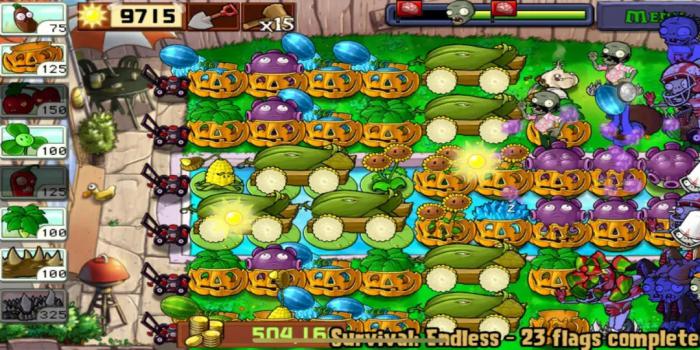 植物大战僵尸泳池无尽版怎么打3