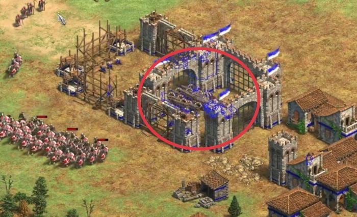 帝国时代2建筑怎么转方向1