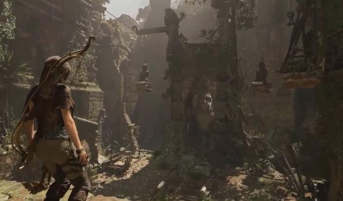 古墓丽影崛起雕像怎么炸倒1