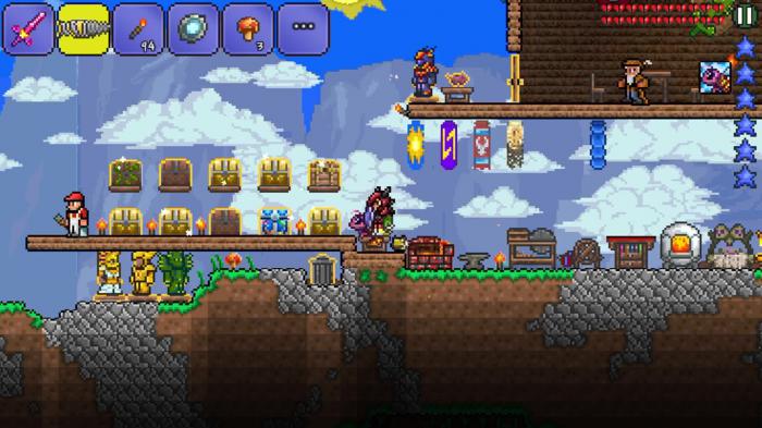 泰拉瑞亚肉山前能制作哪些盔甲1