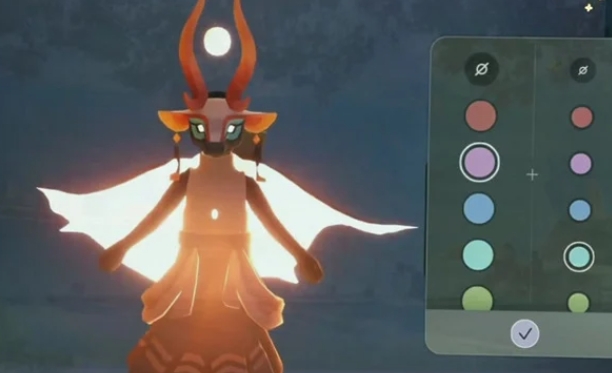 光遇怎么给装饰物染色1