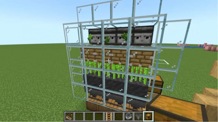 我的世界甘蔗机怎么做1