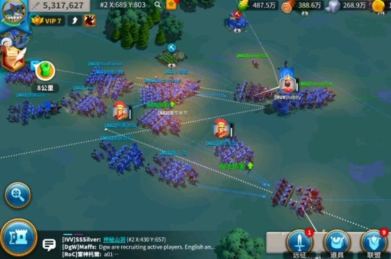 万国觉醒骑兵野战怎么打1