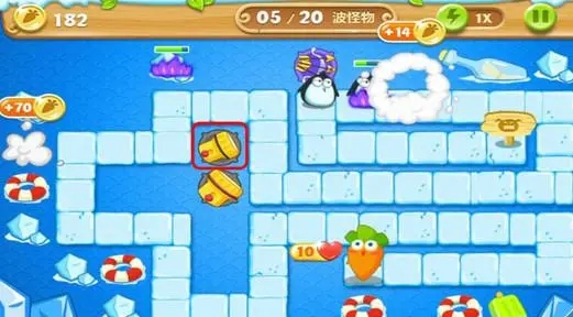 保卫萝卜2第37关怎么过1