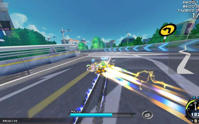 qq飞车怎么拉车头快速出弯的1