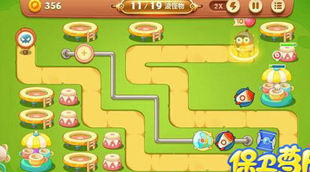 保卫萝卜46关怎么过2