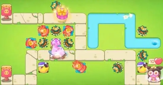 保卫萝卜4攻略白萝卜传奇34怎么过1