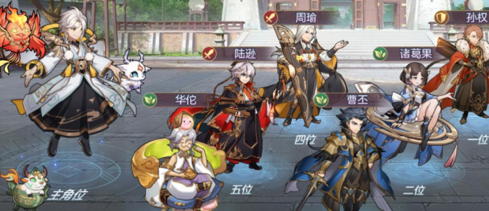 三国志幻想大陆主城角色怎么换2