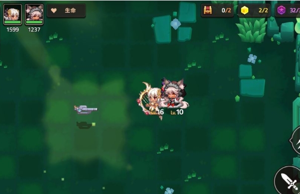 坎公骑冠剑血色月光哥布林狼怎么打2