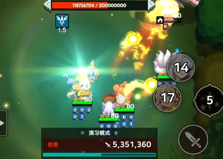 坎公骑冠剑血色月光哥布林狼怎么打3