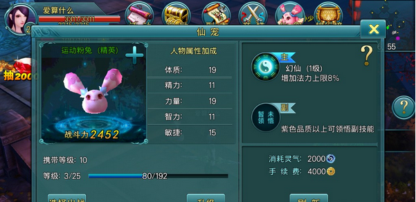 新苍穹之剑副宠怎么带1