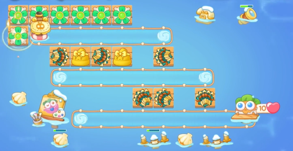 保卫萝卜4新春攻略10怎么打2