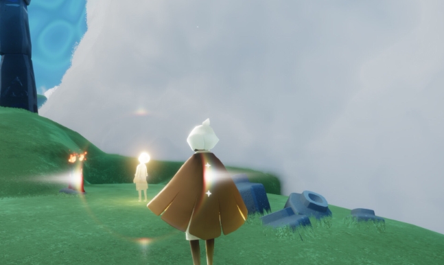 光遇水试炼中的光翼怎么拿2