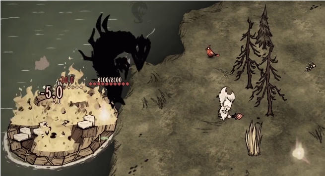 饥荒影怪怎么打1