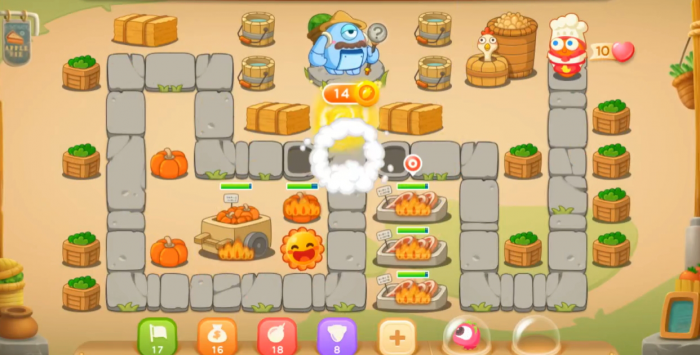 保卫萝卜3第七十关怎么过_保卫萝卜3第73关