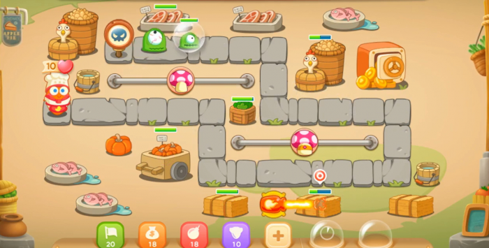 保卫萝卜3集市52怎么打1