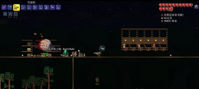 泰拉瑞亚手游怎么打克眼1