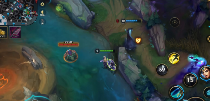 英雄联盟手游战争女神怎么打下路3