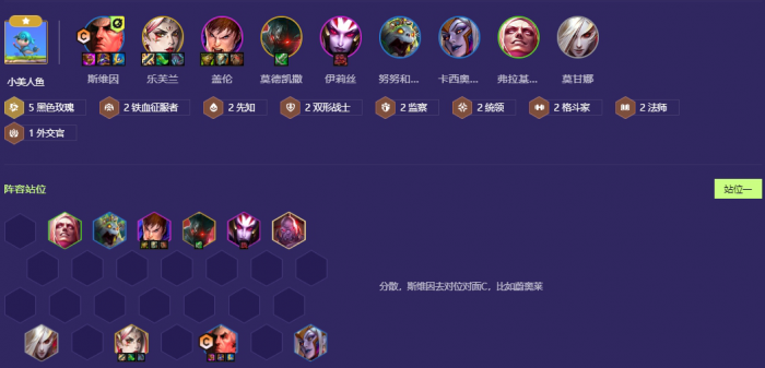 金铲铲之战黑玫斯维因怎么玩1