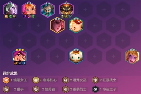 金铲铲之战新版本咖啡甜心阵容怎么玩1