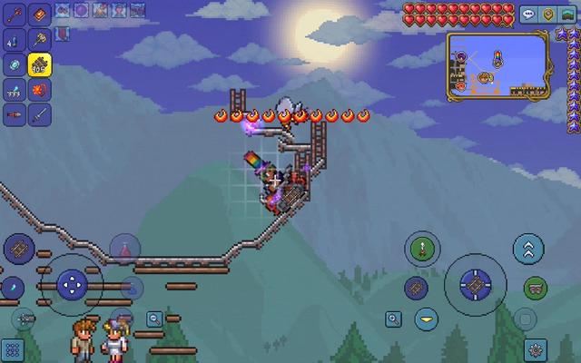 泰拉瑞亚前期怎么用铁轨打BOSS1