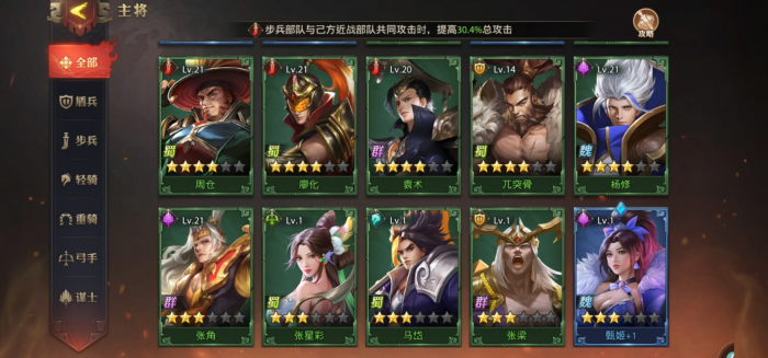 少年三国志群雄暗金阵容站位怎么选2