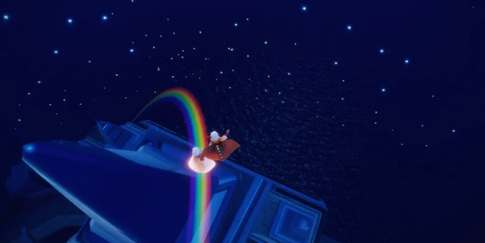 光遇彩虹星门怎么去1