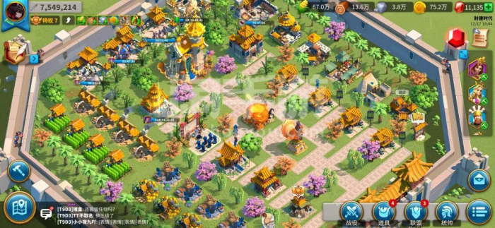 万国觉醒升级主城怎么做1