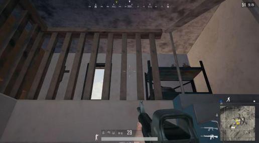 绝地求生中如何攻楼1