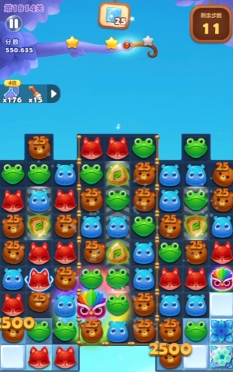 开心消消乐1814关怎么过2