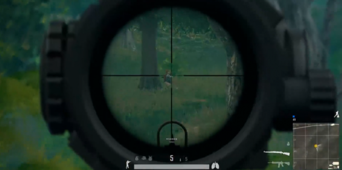 绝地求生如何用倍镜测距1