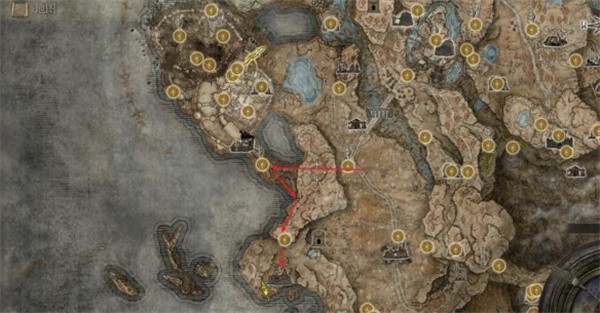 《艾尔登法环黄金树幽影》外在神祇的传说位置一览2