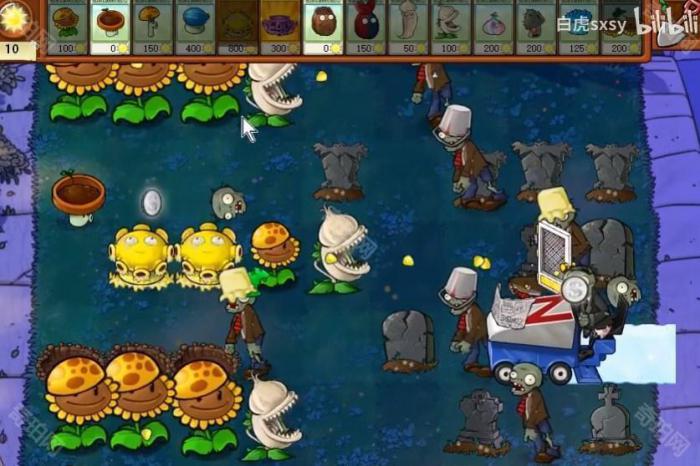 《植物大战僵尸杂交版》挑战模式第25关通关攻略5