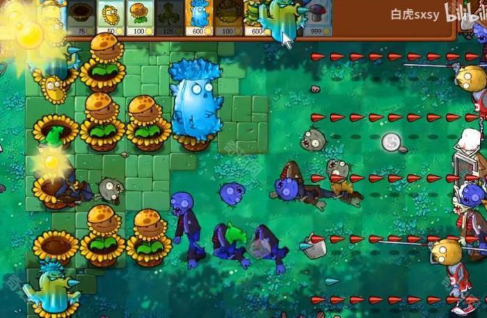 《植物大战僵尸杂交版》挑战模式第73关通关攻略3