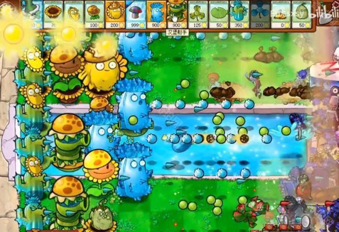 《植物大战僵尸杂交版》挑战模式第59关通关攻略5