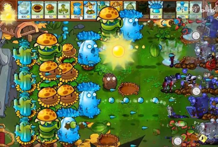 《植物大战僵尸杂交版》挑战模式第69关通关攻略4