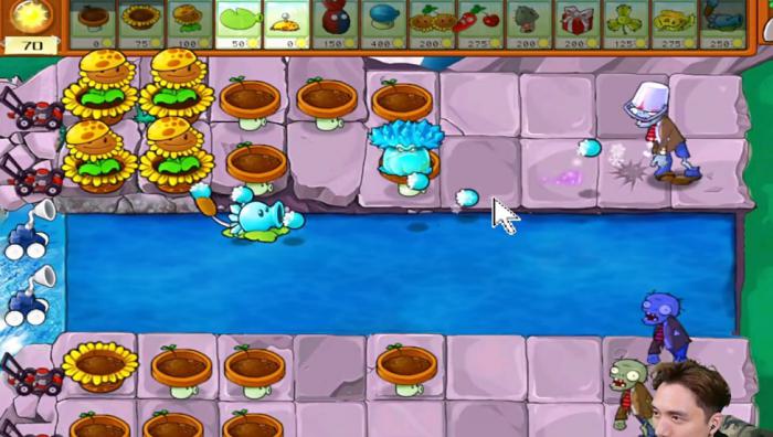 《植物大战僵尸杂交版》冒险模式第32关通关攻略2