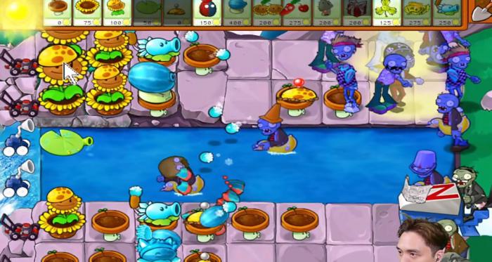 《植物大战僵尸杂交版》冒险模式第34关通关攻略3