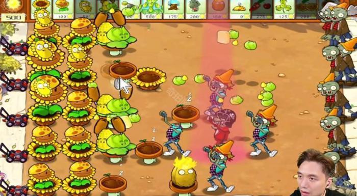 《植物大战僵尸杂交版》冒险模式第25关通关攻略4
