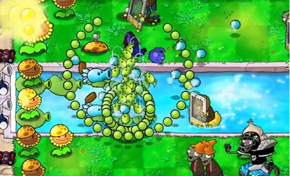 《植物大战僵尸杂交版》冒险模式第14关通关攻略3