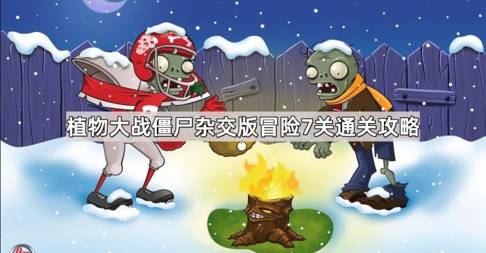 植物大战僵尸杂交版冒险7关通关攻略_植物大战僵尸冒险模式7-10