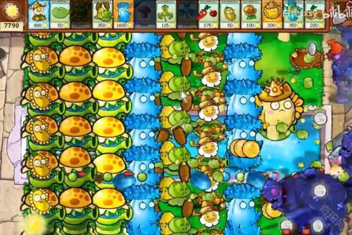 《植物大战僵尸杂交版》挑战模式第51关通关攻略7