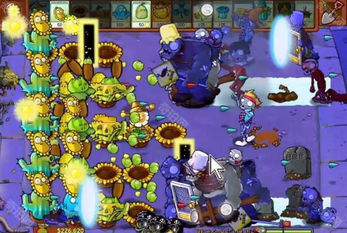 《植物大战僵尸杂交版》挑战模式第52关通关攻略6
