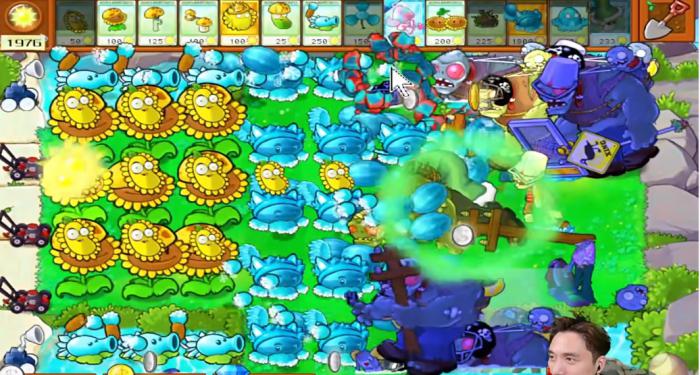 《植物大战僵尸杂交版》冒险模式第55关通关攻略6