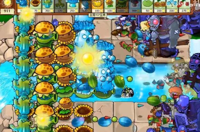 《植物大战僵尸杂交版》挑战模式第79关通关攻略5